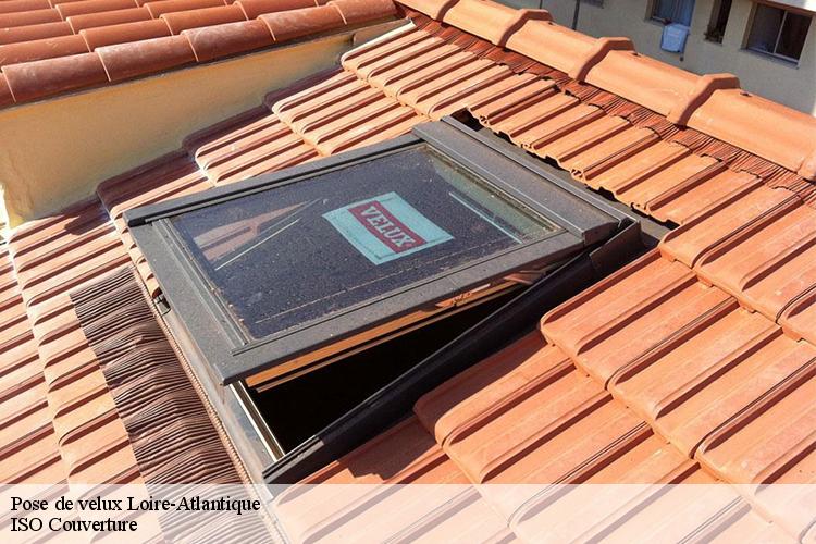 Pose de velux 44 Loire-Atlantique  ISO Couverture