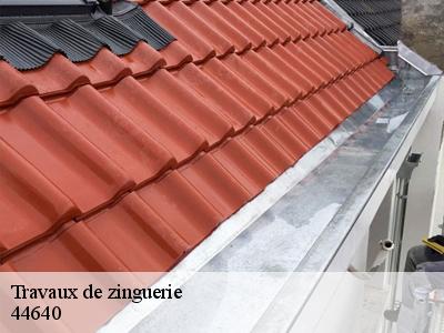 Travaux de zinguerie  44640