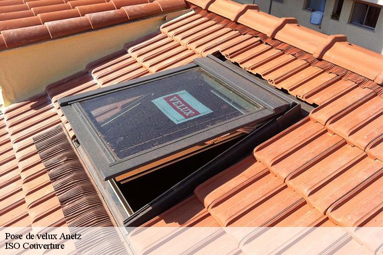 Pose de velux  anetz-44150 ISO Couverture