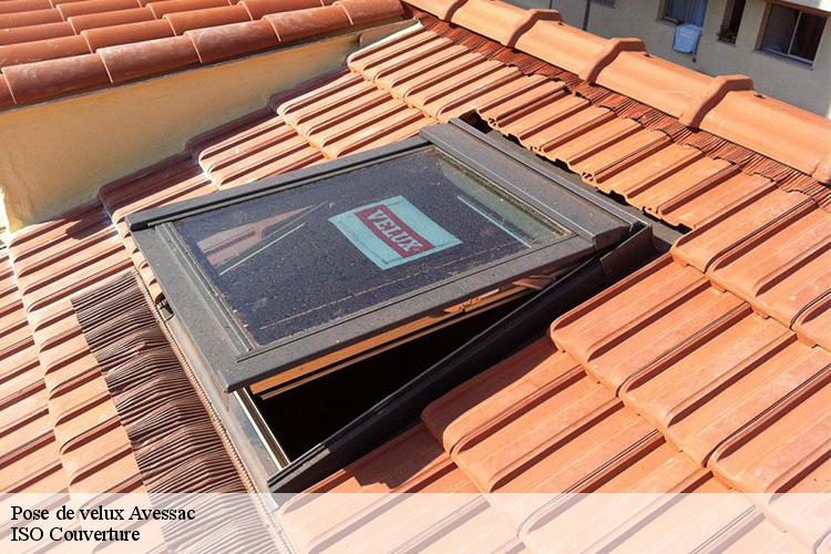 Pose de velux  avessac-44460 ISO Couverture